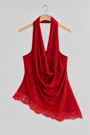blusa con encaje